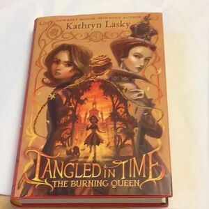 📚3/10.00📚 Tangled in Time 2: the Burning Queen by Kathryn Lasky Hardcover etc